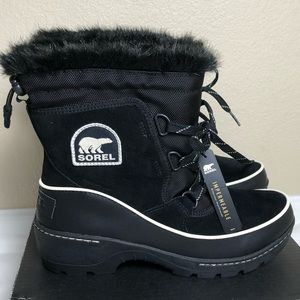 Sorel Tivoli lll Black Waterproof Boots